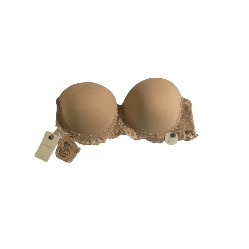 Lucky Brand Strapless Bra 34C NWT